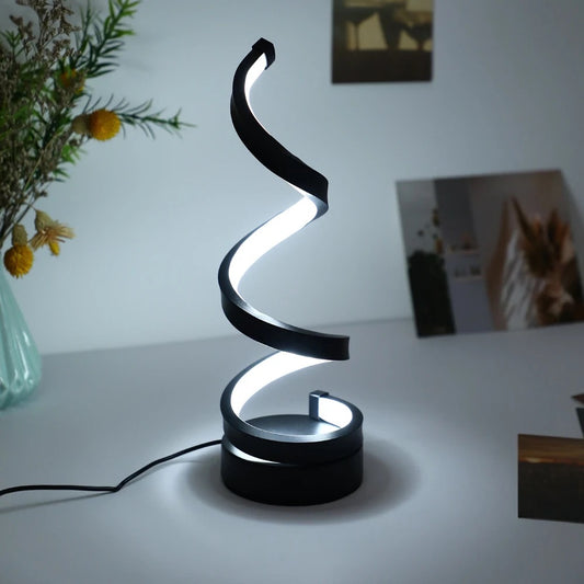 Spiral LED Lamp